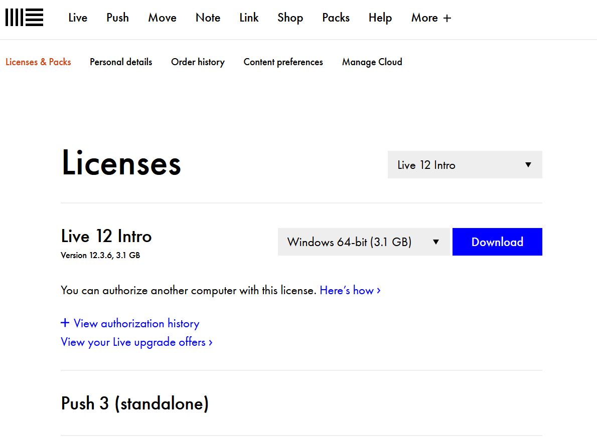 Ableton Live Intro 12